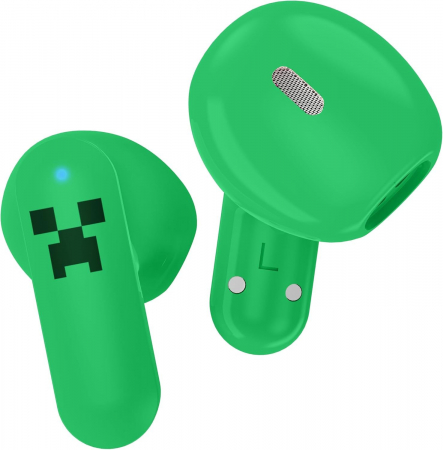 Casti Earpods cu carcasa glisanta Minecraft [4]