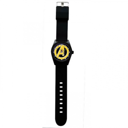 Cadouri si accesorii diverse - Ceas analog pentru copii, colectia Avengers, PVC si Metal, 6x9x8cm