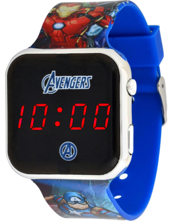Cadouri si accesorii diverse - Ceas copii, cu LED Avengers