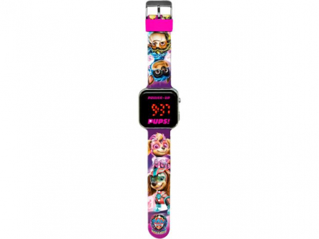 Cadouri si accesorii diverse - Ceas cu LED Paw Patrol Pups