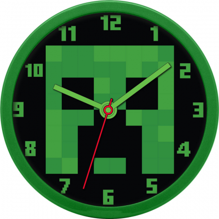 Home&Deco - Ceas de perete Minecraft 25 cm