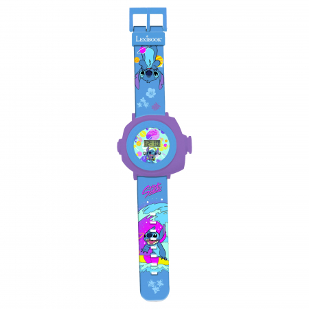 Cadouri si accesorii diverse - Ceas digital cu proiectie, curea din silicon, Lilo & Stitch