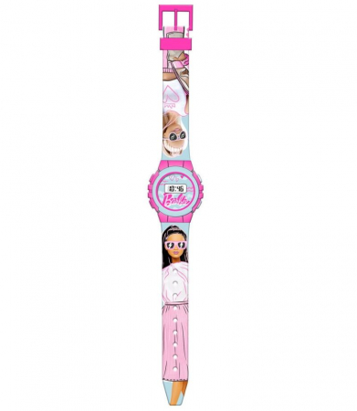 Cadouri si accesorii diverse - Ceas digital, Barbie, 29x9.5x1 cm