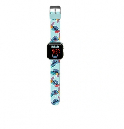 Cadouri si accesorii diverse - Ceas mana copii, cu leduri Stitch