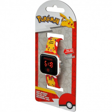 Ceas mana copii, cu leduri Pok├⌐mon Pikachu [2]