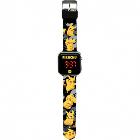 Ceasuri copii - Ceas mana cu leduri Pokemon Pikachu