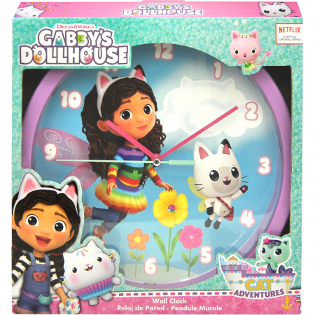 Ceas perete Gabby's Dollhouse 25 cm [3]