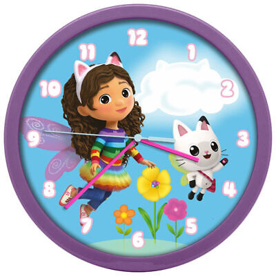 Cadouri si accesorii diverse - Ceas perete Gabby's Dollhouse 25 cm