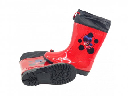 Cizme cauciuc cu siret Ladybug [2]