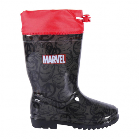 Ghete si cizme copii - Cizme cauciuc cu siret Marvel Avengers