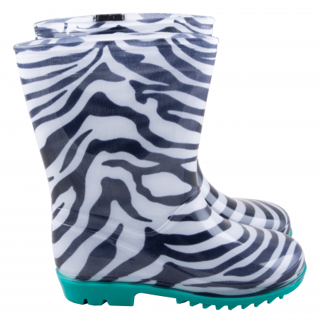 Cizme cauciuc Zebra,bleu [3]