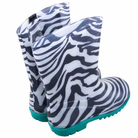 Cizme cauciuc Zebra,bleu [5]