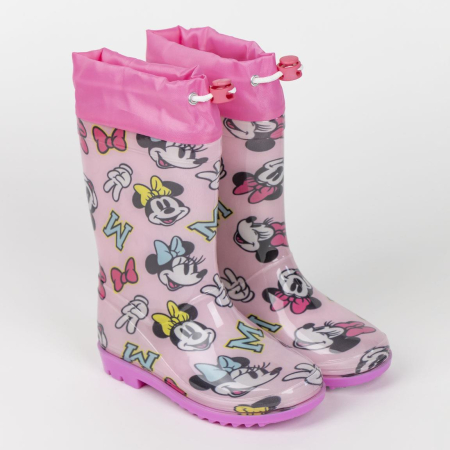 Cizme de cauciuc cu siret Minnie Mouse [2]