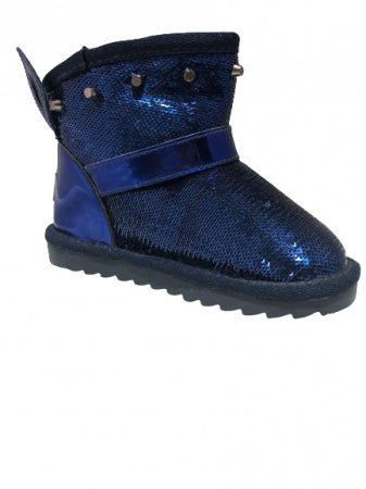 Cizme paiete bleumarin, imblanite [1]