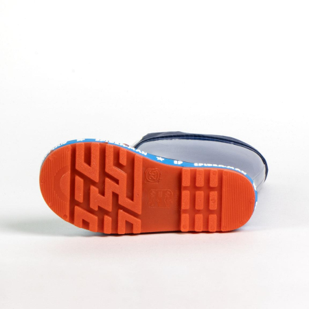 Cizme ploaie PVC cu siret model Spiderman [3]