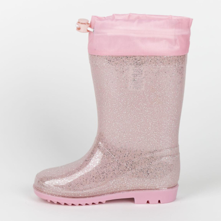 Cizme PVC cu sclipici si siret Printesele Disney [1]