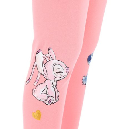 Colanti lungi din bumbac Lilo si Stitch Love [5]