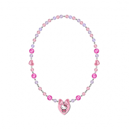 Cadouri si accesorii diverse - Colier cu margele Hello Kitty