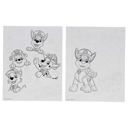 Coloreza dupa numere Paw Patrol [1]