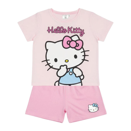 Compleuri copii - Compleu 2 piese, maneca scurta Hello Kitty