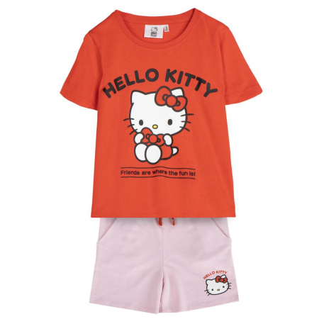 Compleuri copii - Compleu 2 piese, maneca scurta Hello Kitty