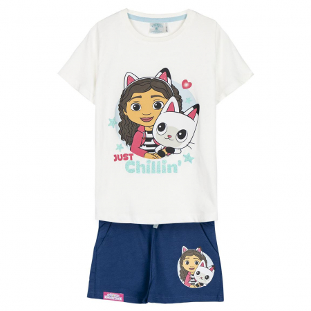 Compleuri copii - Compleu 2 piese pantalon scurt, Gabby's Dollhouse Just Chillin'