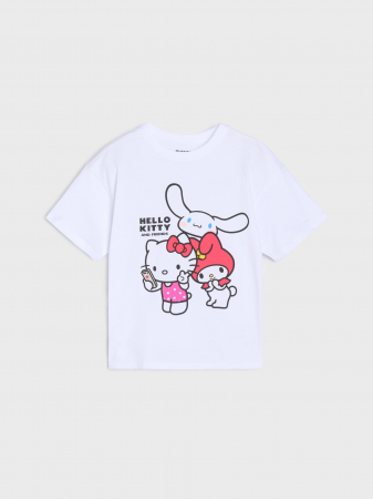 Compleu bumbac 2 piese cu maneca scurta Hello Kitty and Friends [1]
