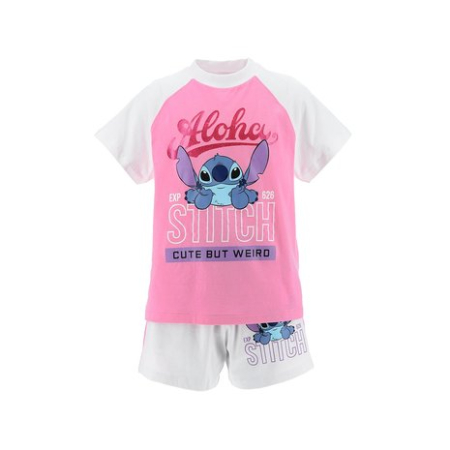 Compleuri copii - Compleu 2 piese bumbac Aloha Stitch