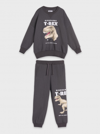 Compleuri copii - Compleu din jerseu, 2 piese T-Rex