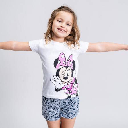 Compleuri copii - Compleu fete 2 piese Minnie Mouse Terry