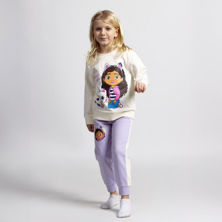 Compleu trening bumbac 2 piese Gabby's Dollhouse [3]