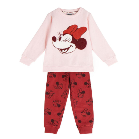 Compleuri copii - Compleu trening bumbac 2 piese Minnie Mouse Wink