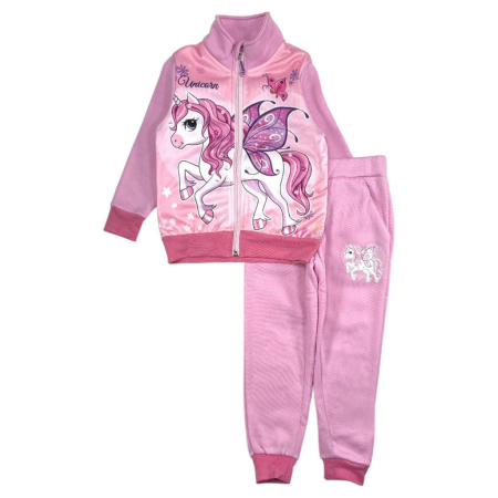 Compleuri copii - Compleu trening cu gluga, 2 piese Unicorn
