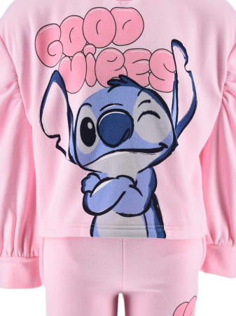 Compleu trening sport copii 2 piese Stitch si Angel [3]