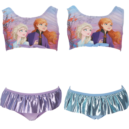 Costume de baie copii - Costum baie 2 piese Bikini -Sisters, Frozen