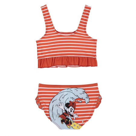 Costum de baie 2 piese cu bustiera, Minnie Mouse Disney [1]