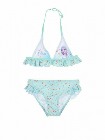 Costum de baie 2 piese cu volan Frozen [2]