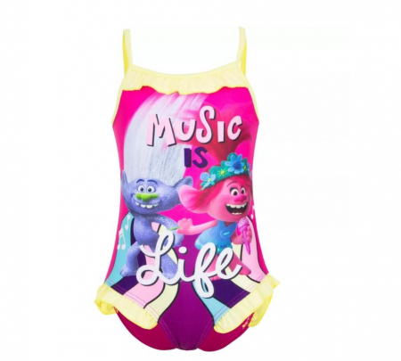 Costume de baie copii - Costum de baie intreg Trolls Music