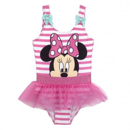 Costume de baie copii - Costum de baie cu fusta, intreg Minnie Mouse Disney