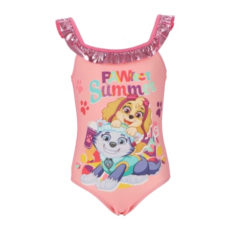 Costume de baie copii - Costum de baie intreg cu volan, Paw Patrol