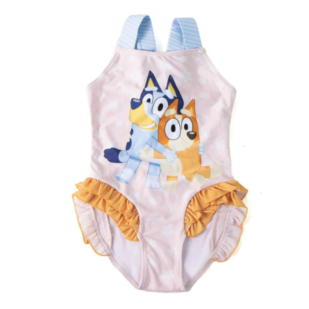 Costume de baie copii - Costum de baie intreg pentru fete, Bluey si Bingo Hug