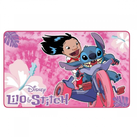 Covoare copii - Covor Lilo & Stitch Riding, 45x75 cm