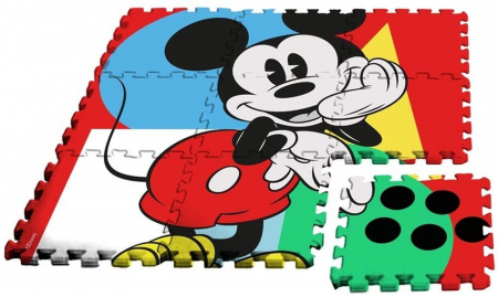Joaca si timp liber - Covora╚Ö de joac─â cu geanta Mickey Mouse, 9 elemente