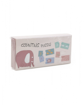 Puzzle-uri pentru copii - Puzzle clasic carton, cifre 1-10