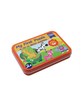 Puzzle-uri pentru copii - Cutie cu 6 puzzle-uri progresive, Jungla