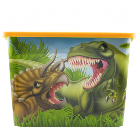 Cutie depozitare jucarii, Dinozaur, 27x38,7x28,7 cm, 23 l [2]