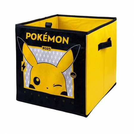 Cutii depozitare - Cutie depozitare jucarii fara capac Pok├⌐mon, 33x33x37 cm