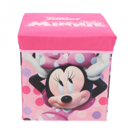 Cutie depozitare tip taburent Minnie Mouse Disney, 30x30x30 cm [1]
