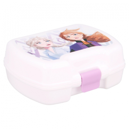 Accesorii hranire - Mini cutie snacks dreptunghiulara 10.9x8.5x4 cm, Frozen II