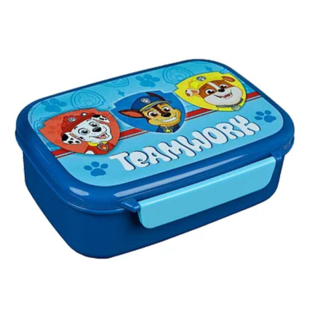 Articole hranire bebelusi - Cutie sandwich dreptunghiulara Paw Patrol, 18x13.5x6 cm